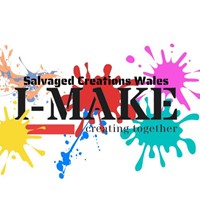 Salvaged Creations Wales, I-MAKE, C.I.C. Logo