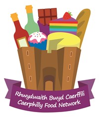The Caerphilly Food Network Logo